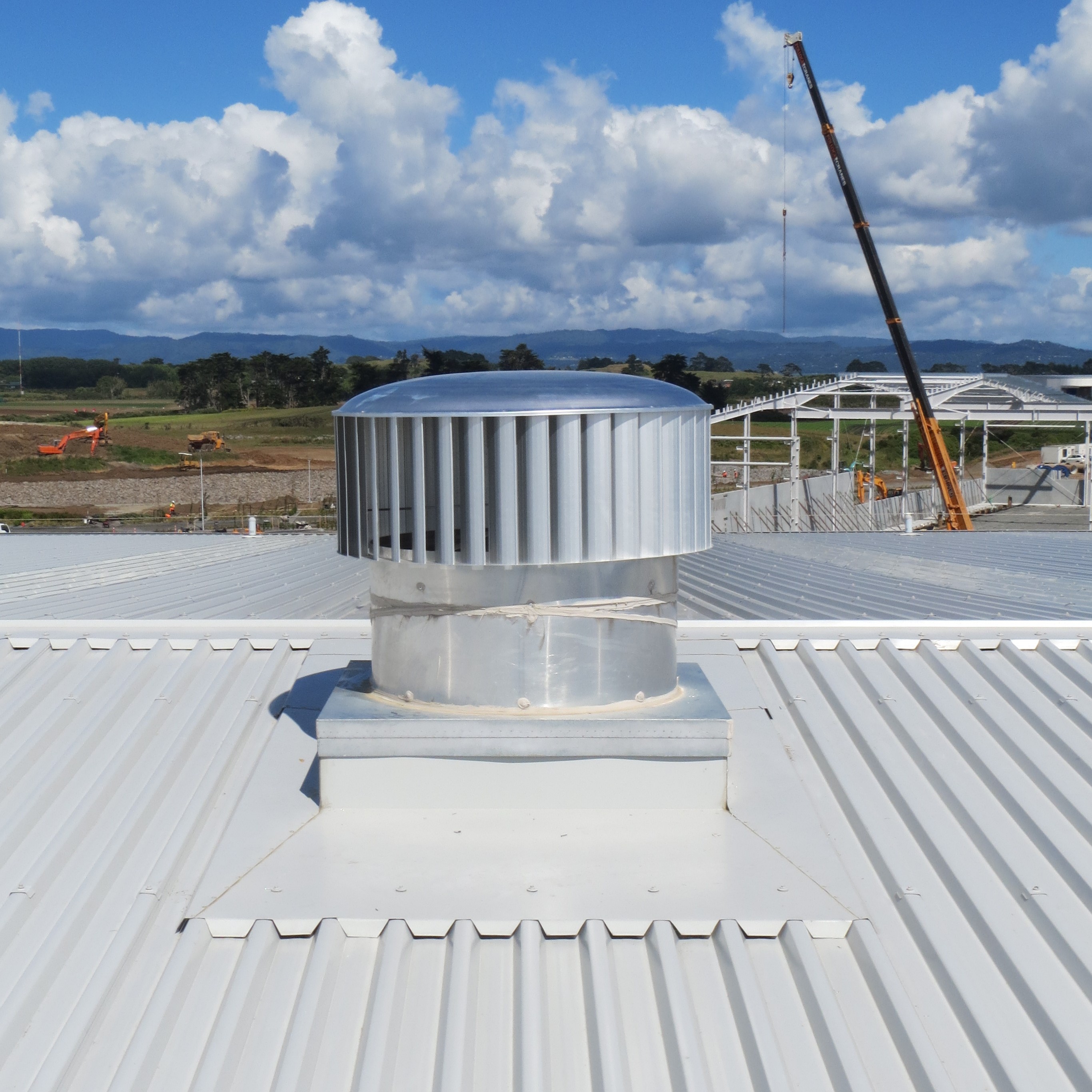 Ventilador de turbina giratória do vento Whirlybird