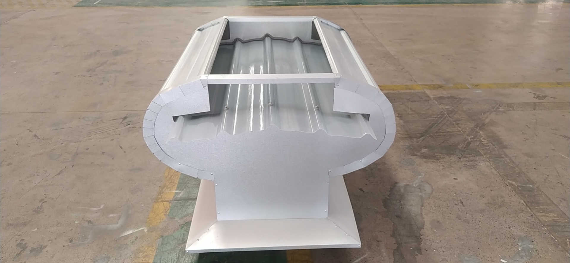 Ventiladores de cume contínuo de quadril de alto perfil