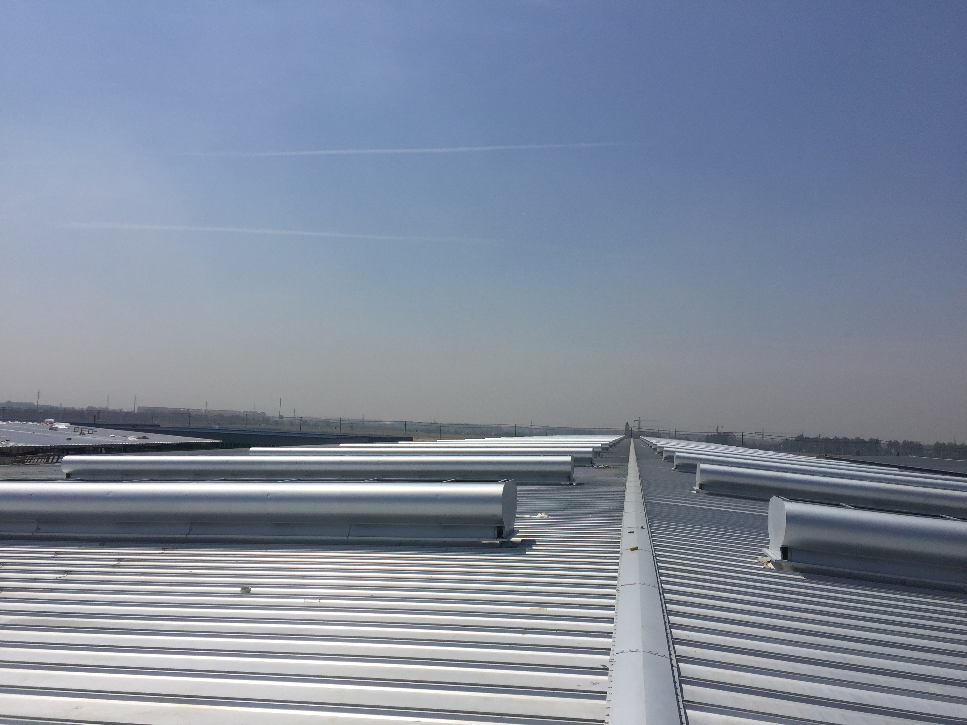 Ventiladores de cume alimentados por rolo de malha de alto fluxo