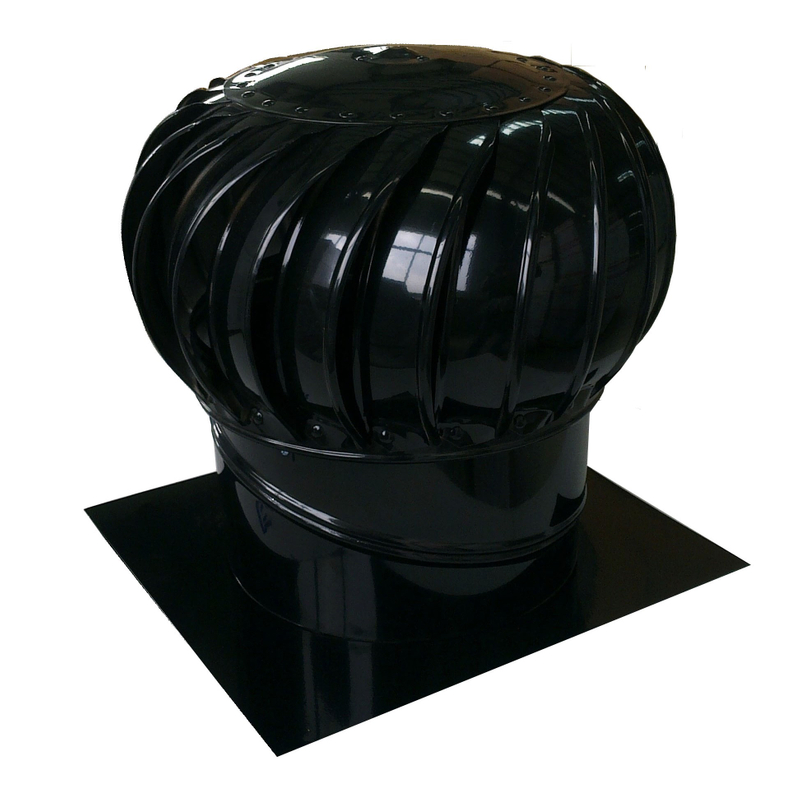 Ventilador de turbina de 12 "movido a vento Whirlybird para uso industrial
