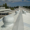 Ventilador de turbina giratória para contêiner de transporte